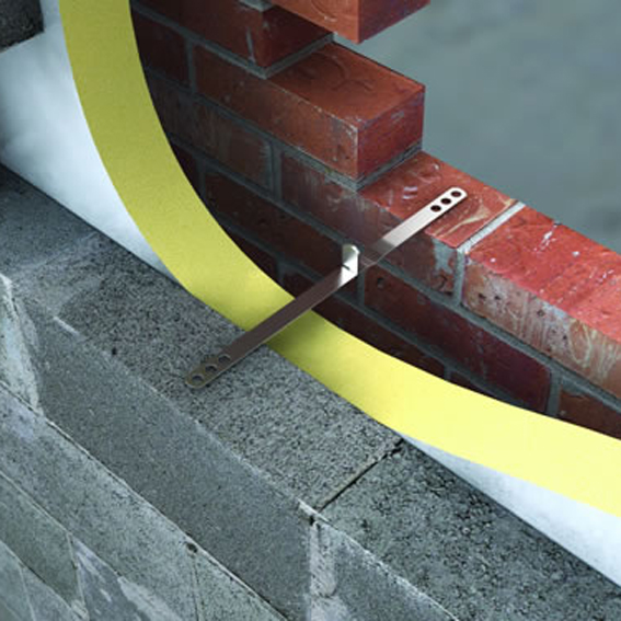 Stainless Steel Two Part Heavy Duty Wall Tie (175mm cavity) Interfix