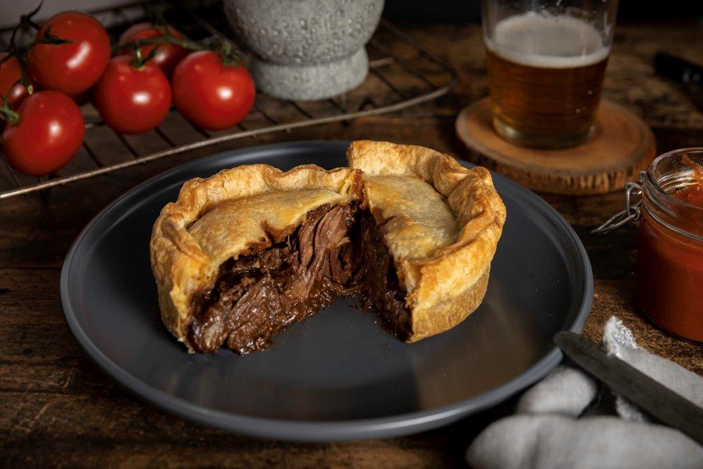 Gluten Free Beef Burgundy Pie (Individual Serve) Pastry Lounge