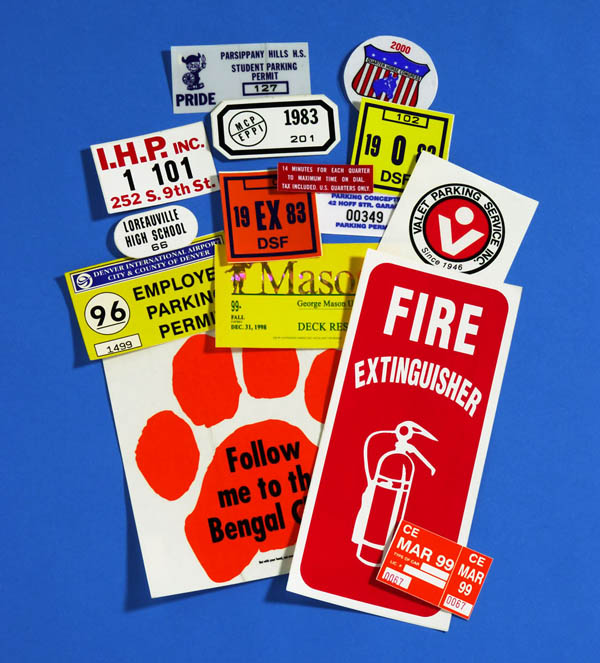 Window and Bumper Stickers Toledo Ticket Company