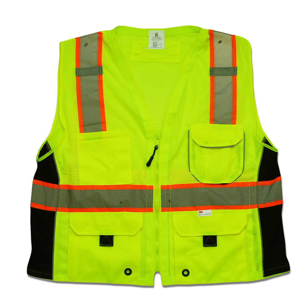 iPad, Zip Surveyor's Mesh Vest GLO079 North American Safety