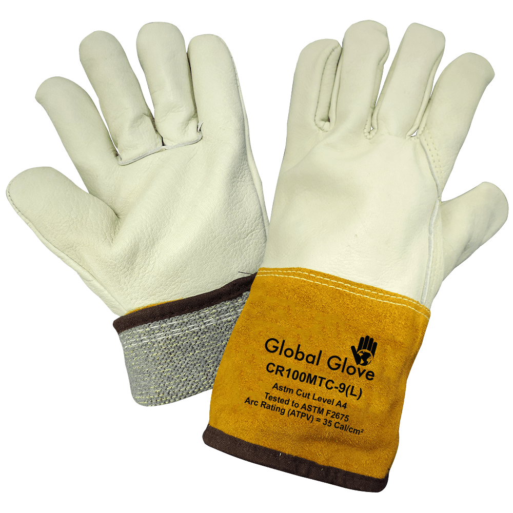 Premium Cowhide Cut Resistant MIG/TIG Welder Gloves CR100MTC North