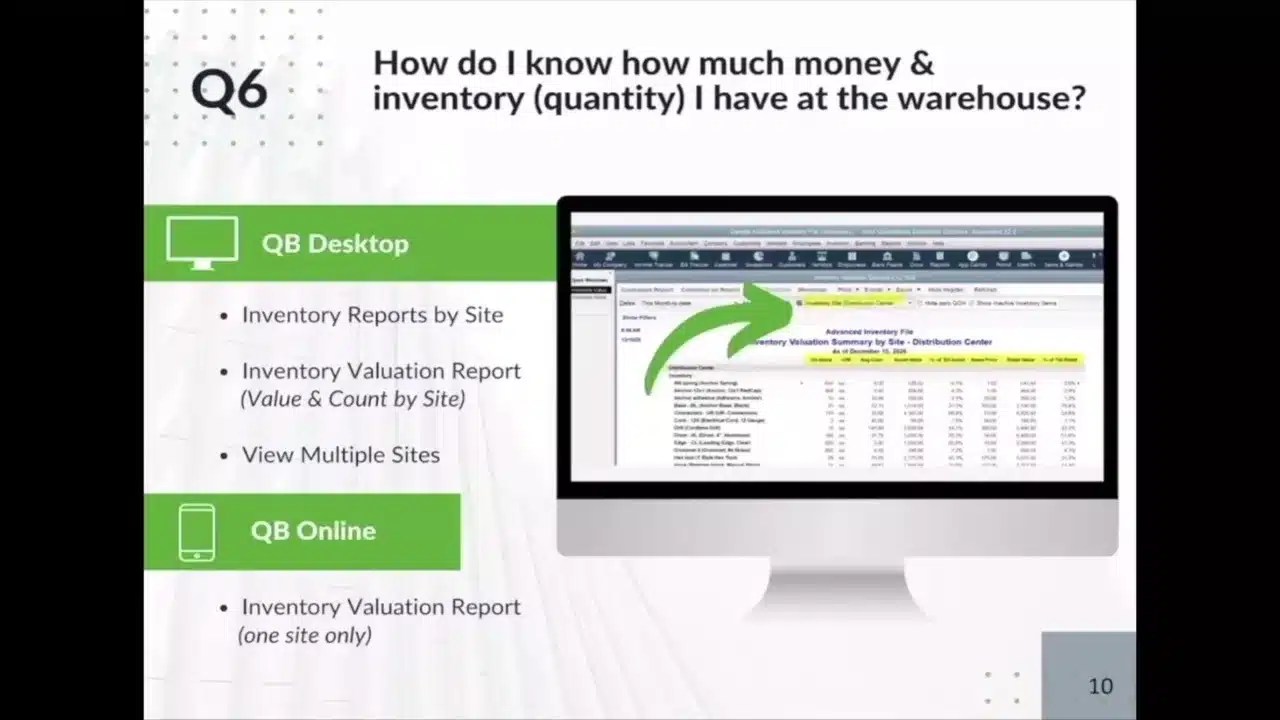 How Do you keep track of inventory in a warehouse? inar