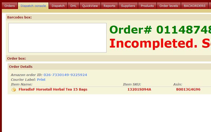Modules Order System