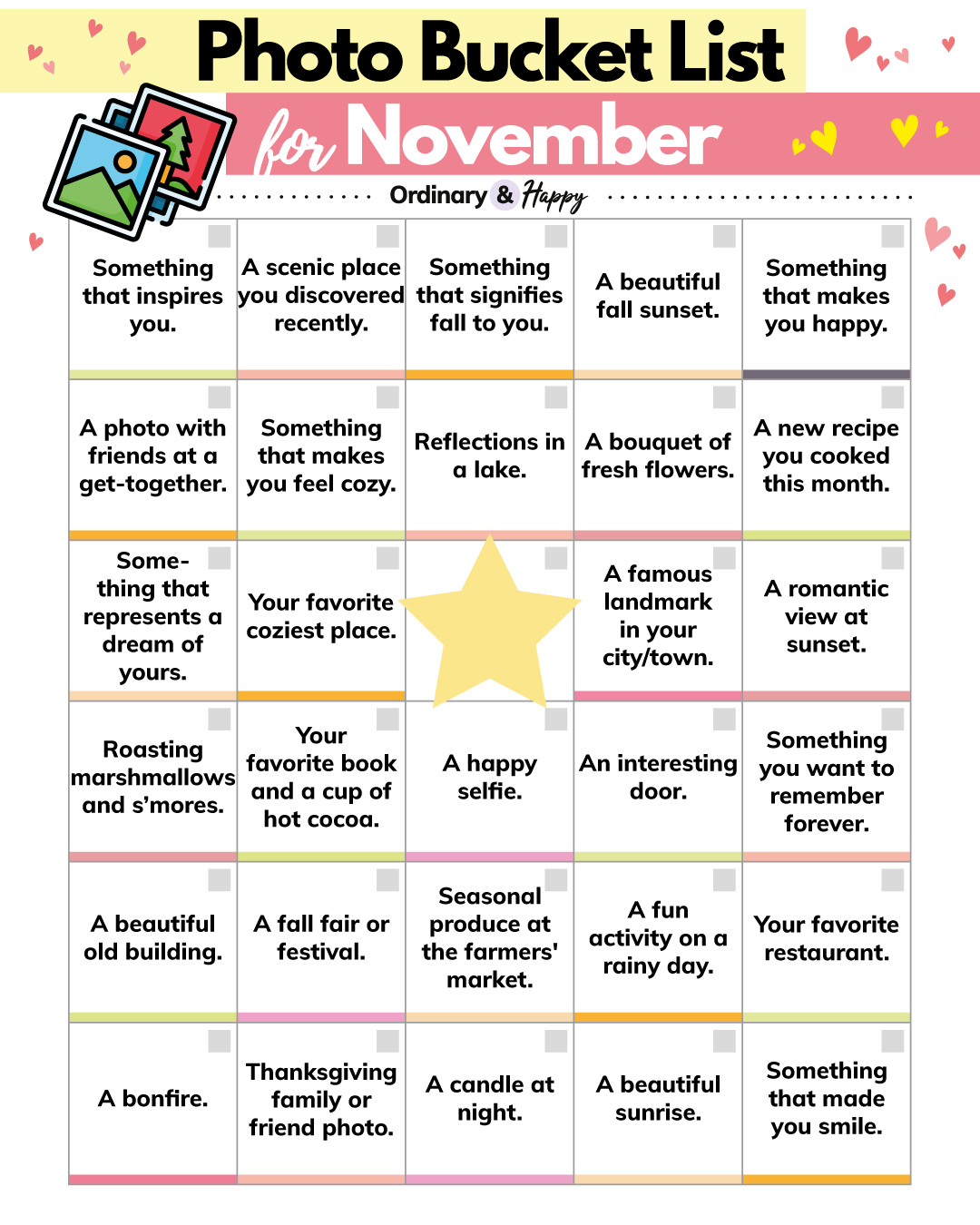 Make the Month Memorable With Our November Bucket List Ideas Ordinary