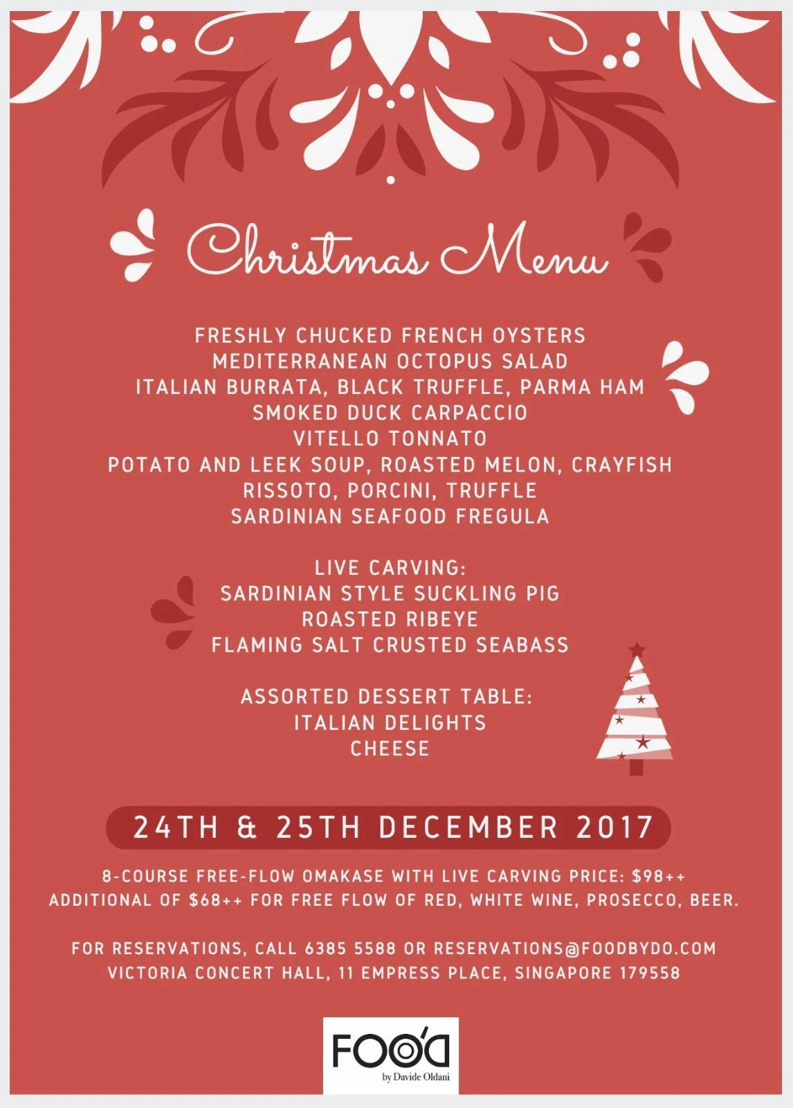 Christmas Catering Menu 2023 Singapore Christmas in Singapore 2017 Where to Eat The Ordinary Patrons