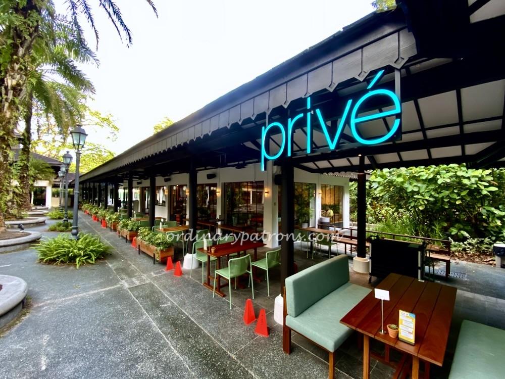 New Prive and Other Botanic Gardens Restaurants 2022 The Ordinary Patrons