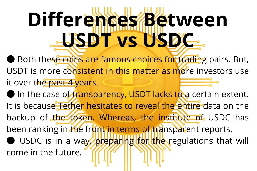 Key Differences Between USDT vs USDC Archives ORDNUR