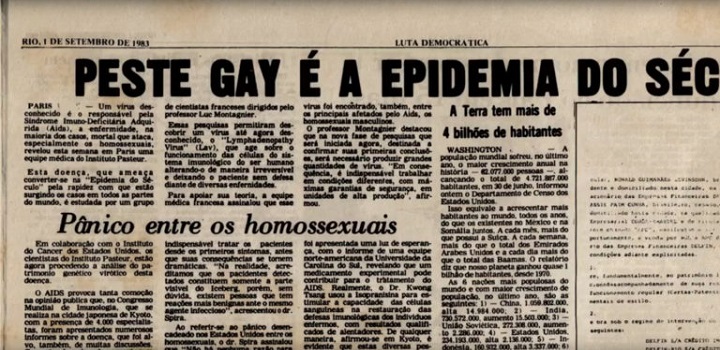 HÃ¡ 40 anos, eram relatados os primeiros casos de Aids nos EUA O Rebate