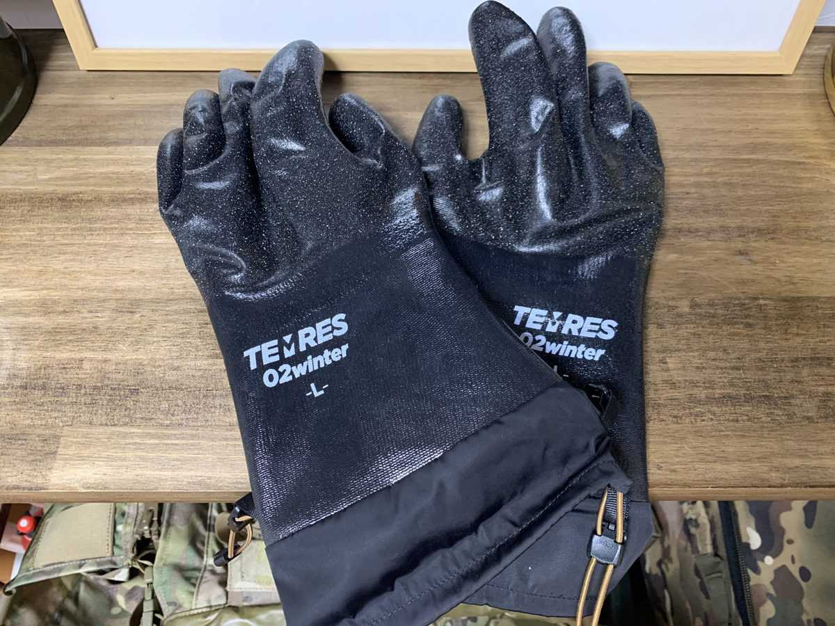 【テムレス】冬キャンプの水洗いを超ラクにする凄い手袋！