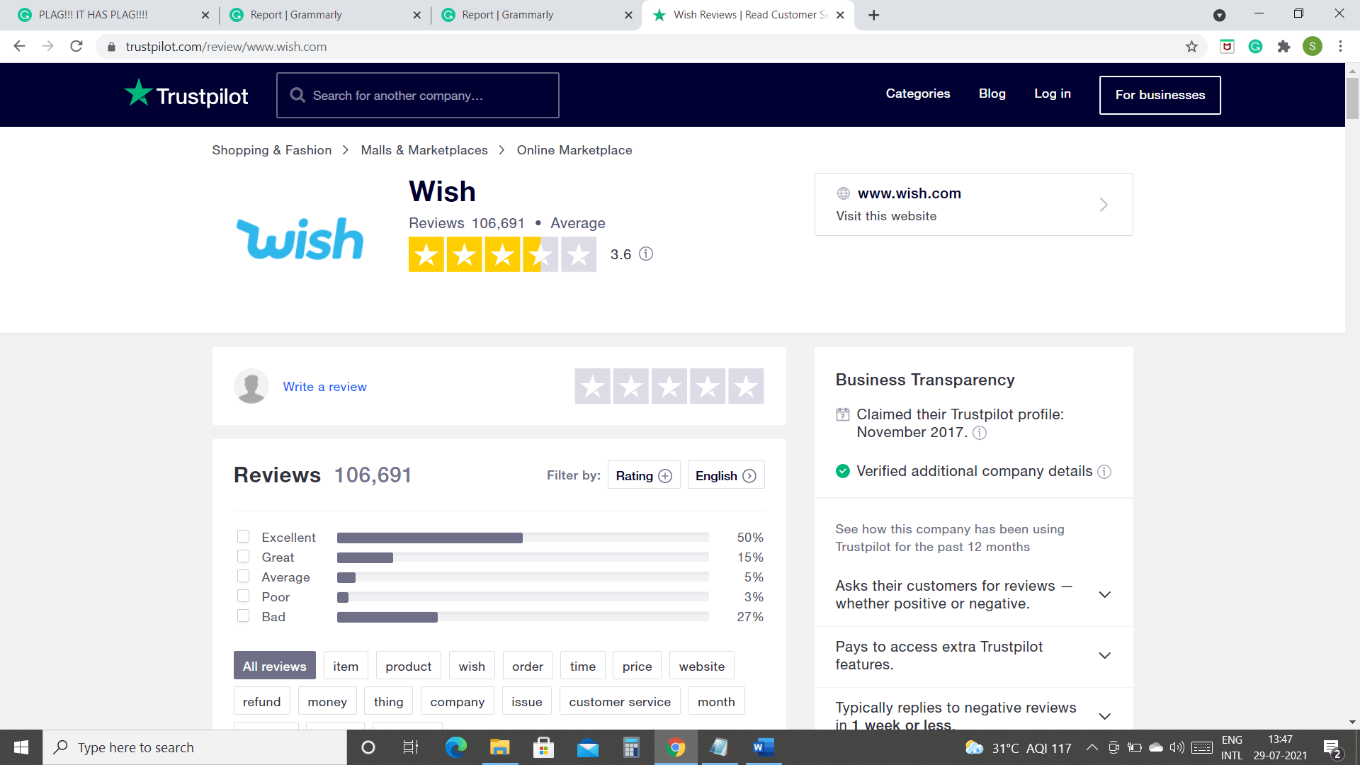HOW RELIABLE IS WISH ONLINE SHOPPING AN EXCLUSIVE SHOPPING HUB