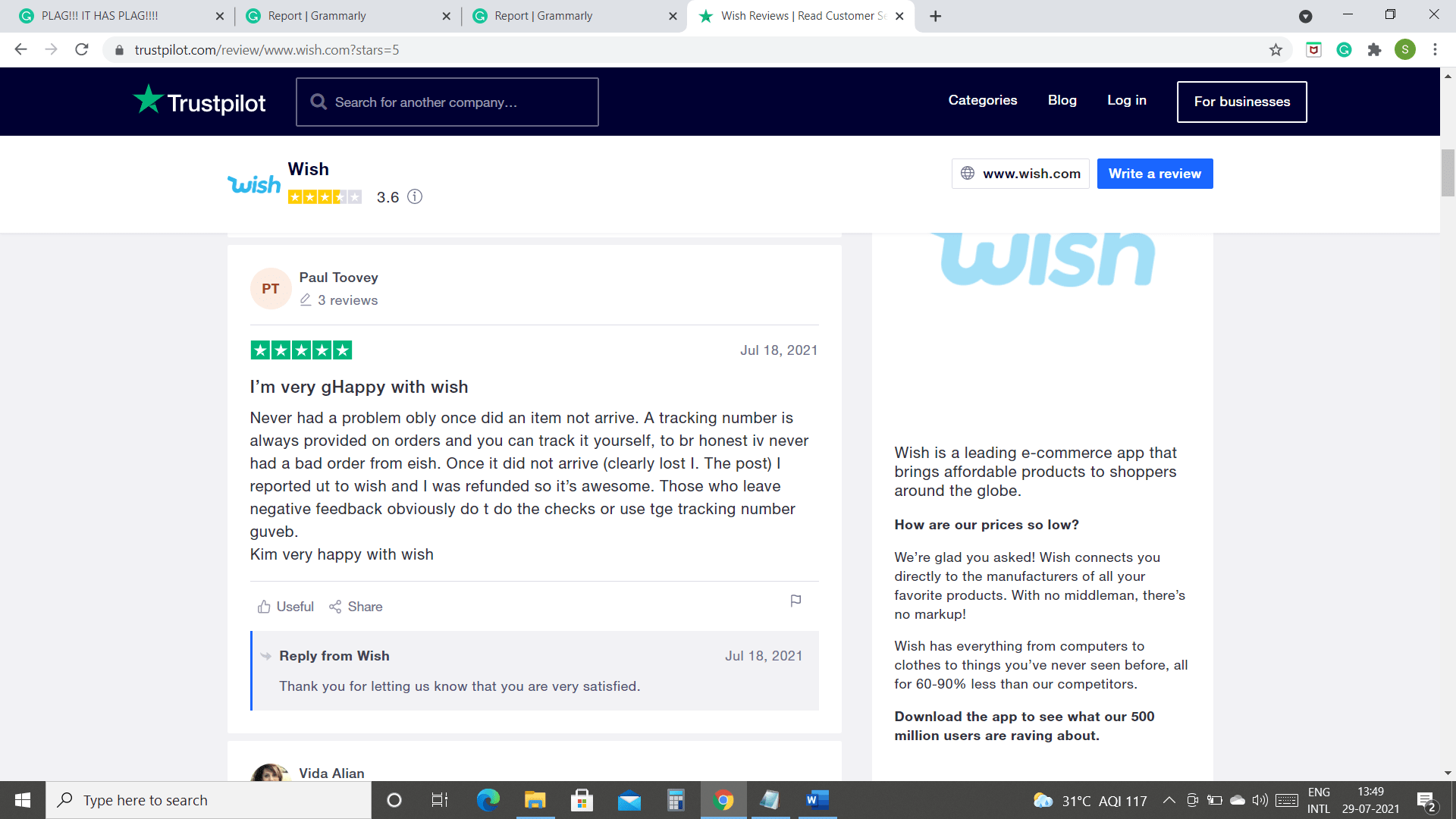 HOW RELIABLE IS WISH ONLINE SHOPPING AN EXCLUSIVE SHOPPING HUB