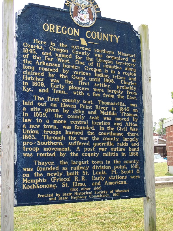 Oregon County Families