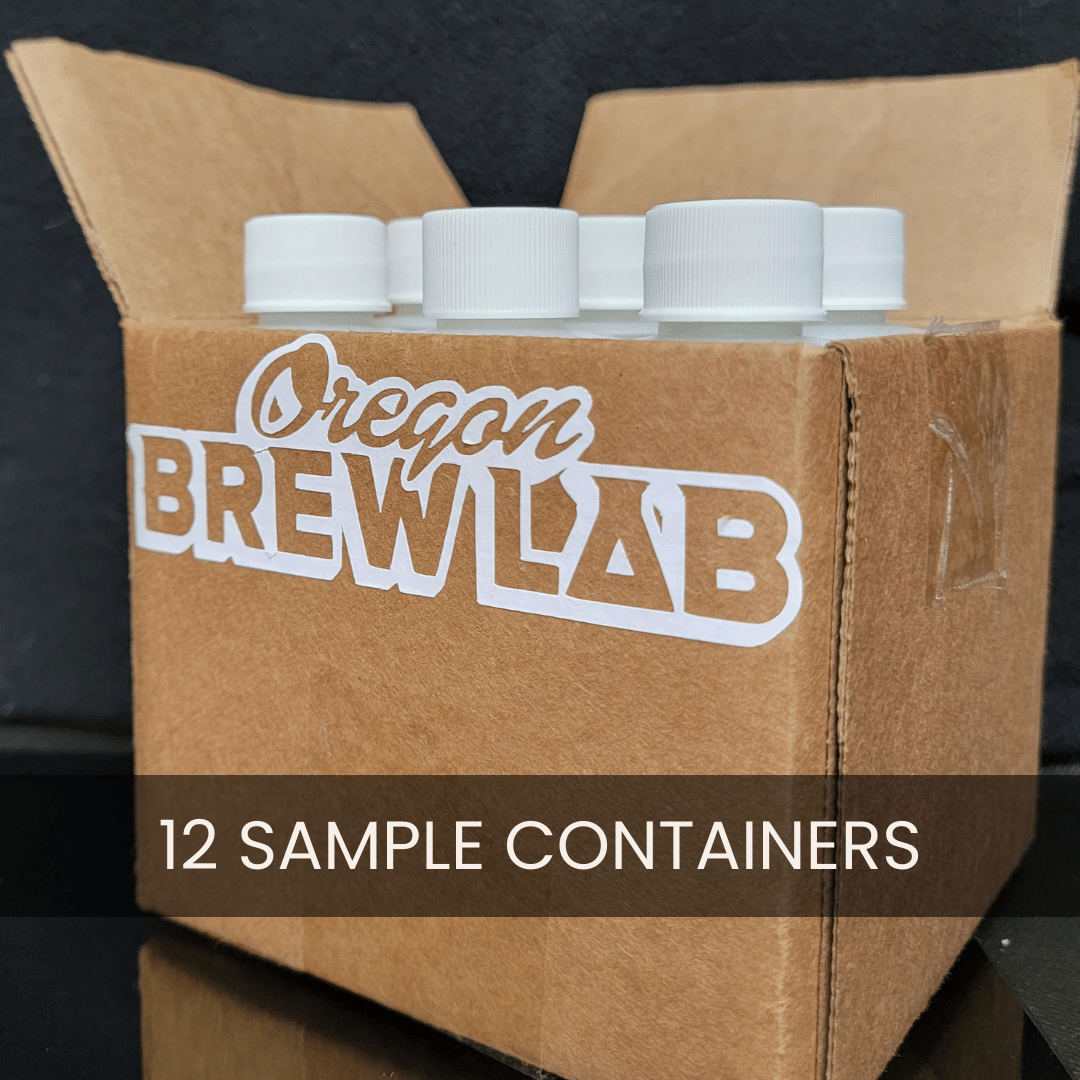 12x Sample Containers Oregon BrewLab