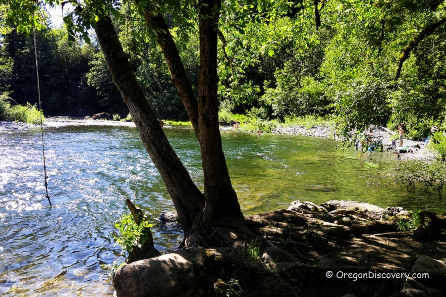 Little North Fork of the Santiam River Oregon Discovery