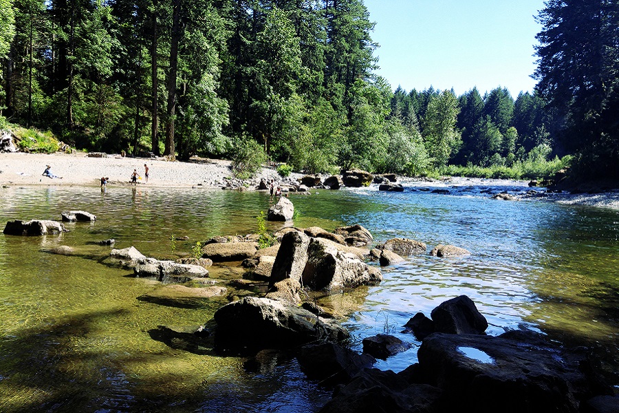 North Fork Park Little North Fork of the Santiam River Oregon Discovery
