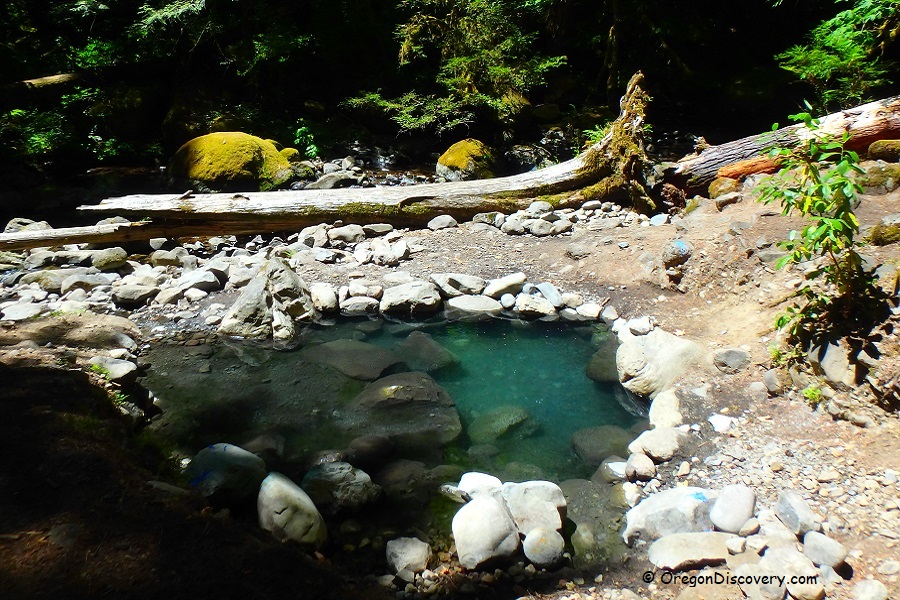 Wall Creek Warm Springs Meditation Pool Cascades Oregon Discovery