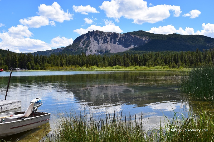 Paulina Lake Newberry Caldera Central Oregon Oregon Discovery