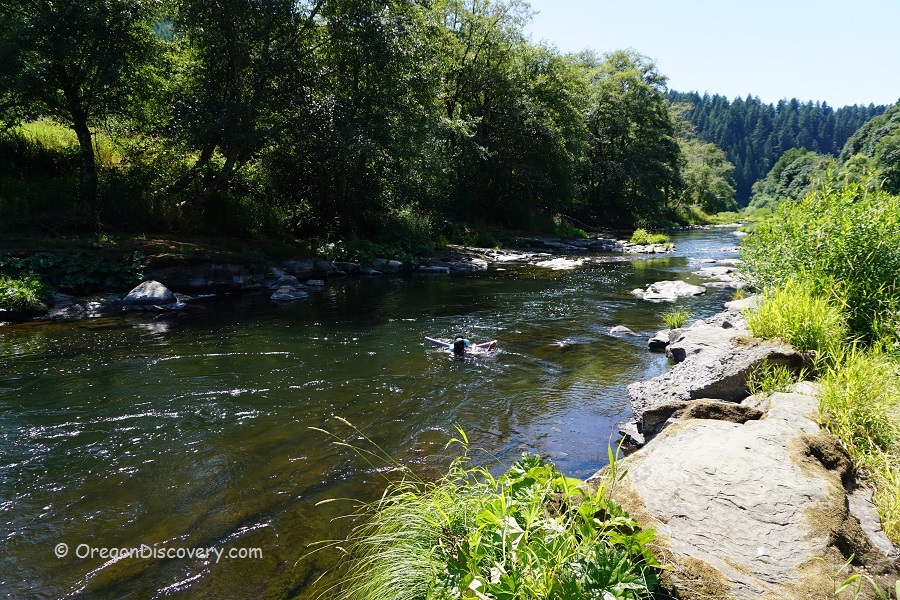 Alsea River Swimming & Crayfishing Coast Range Oregon Discovery