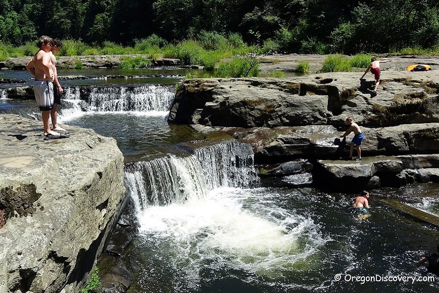 Smith River Falls Swimming & Camping Oregon Coast Oregon Discovery