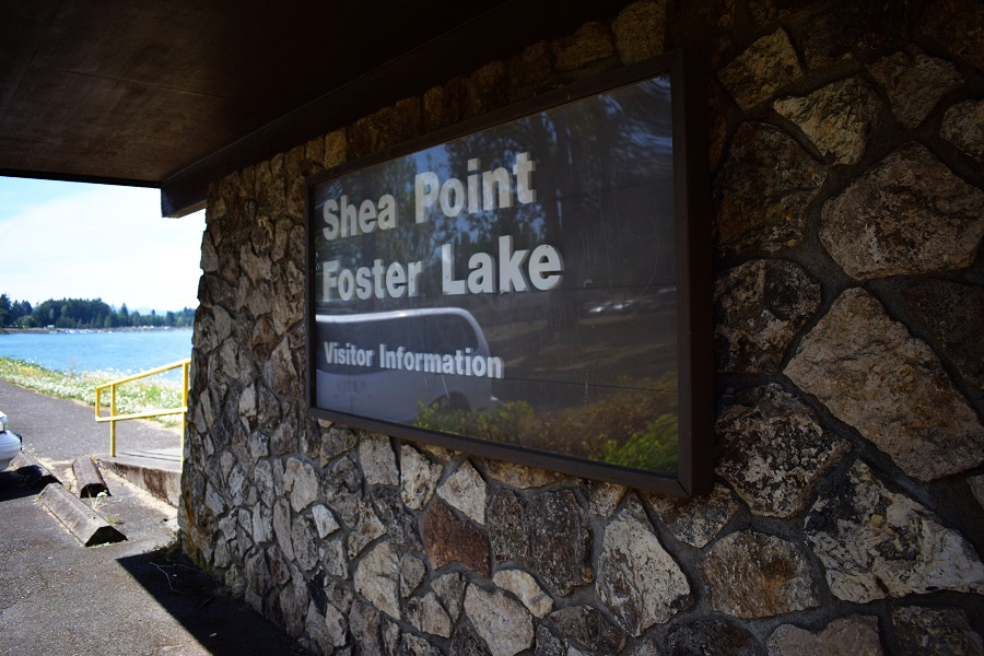 Foster Reservoir Foster Lake Recreation Areas Oregon Discovery