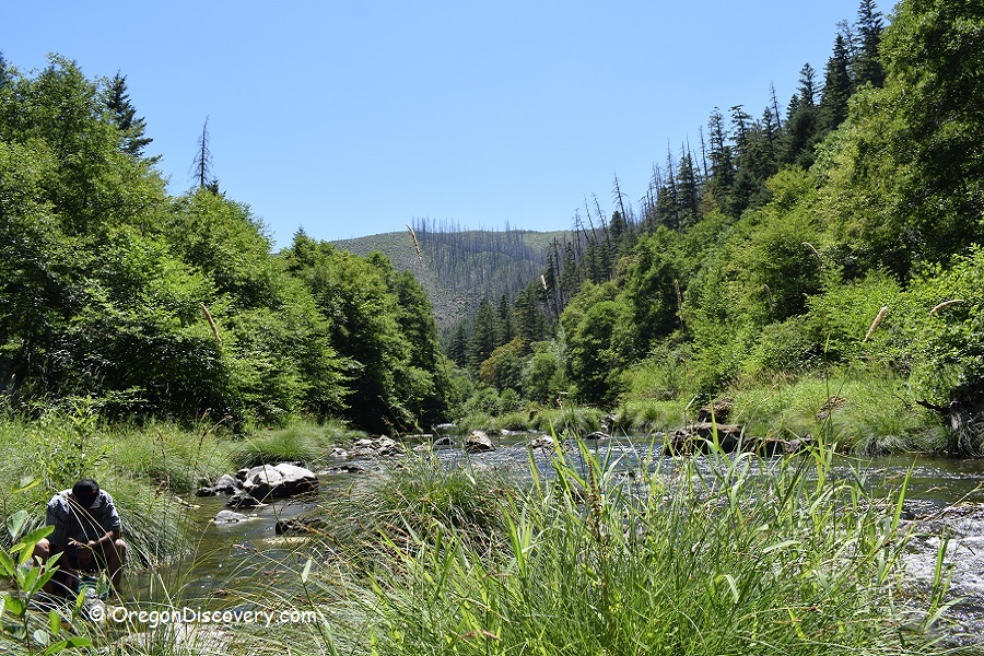 Cow Creek Gold Panning & Rockhounding Southern Oregon Oregon Discovery
