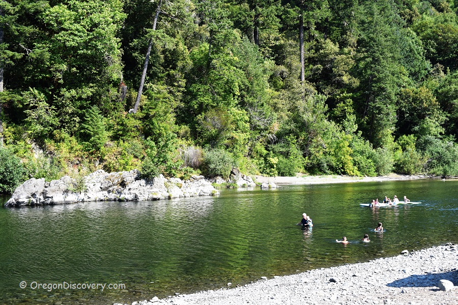 Chetco River Swimming & Other Water Activities South Coast Oregon