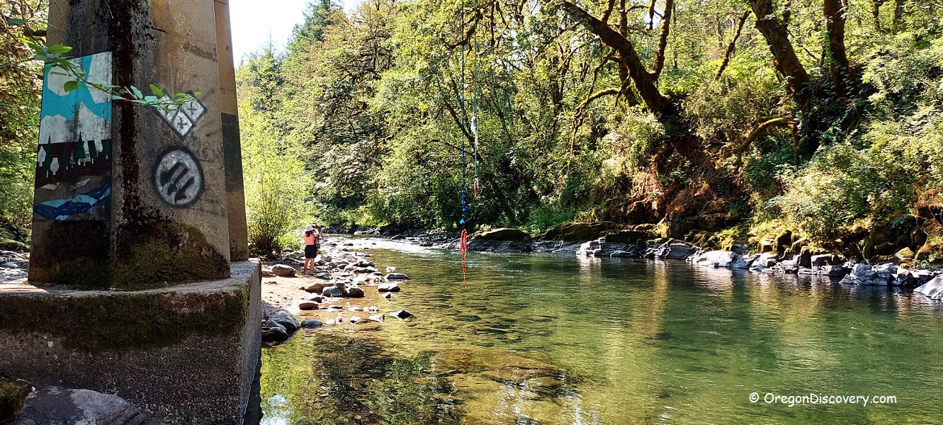 Day Use Site 16 Molalla River Swimming Oregon Discovery