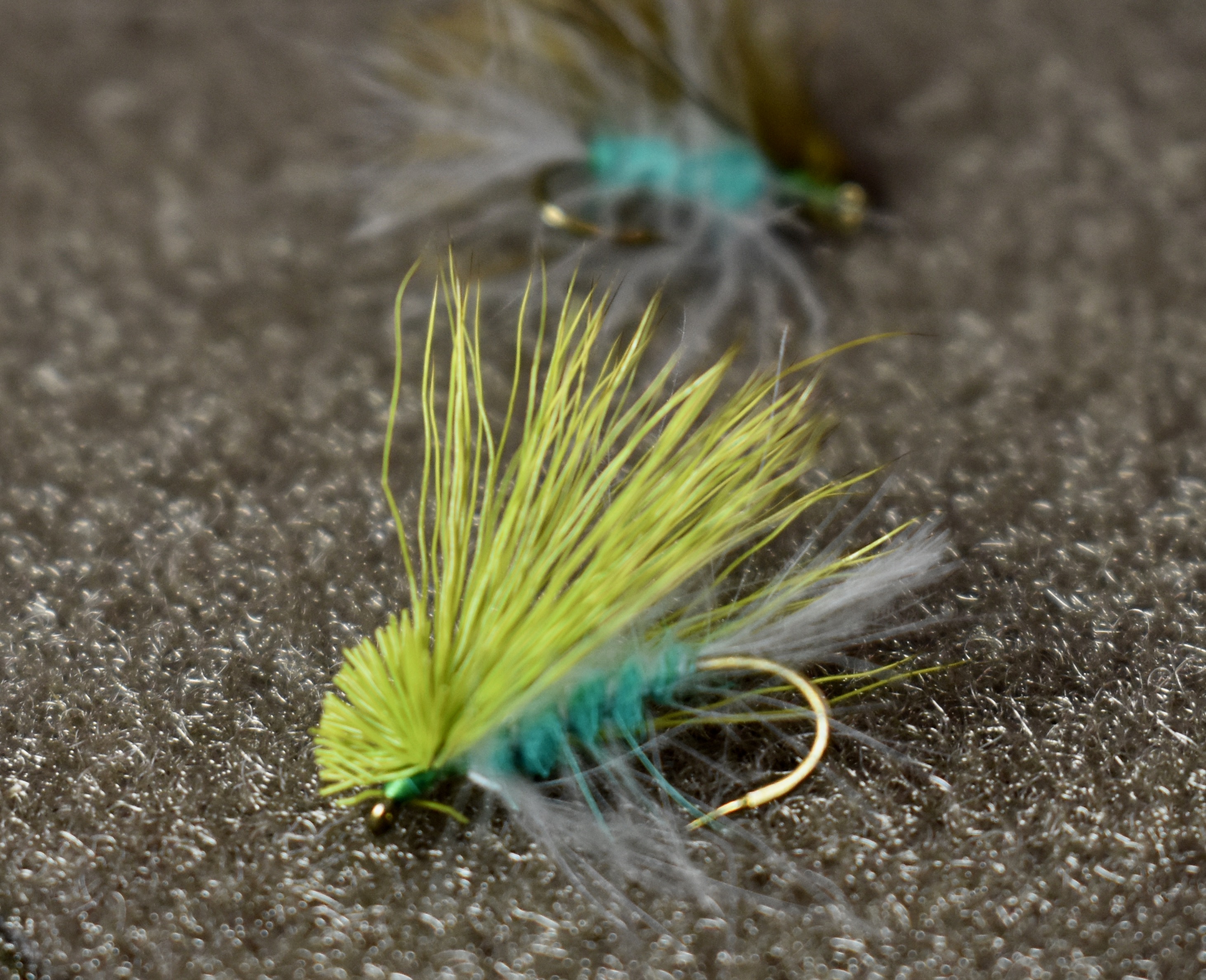 Jay’s CDC McKenzie Green Caddis Fly The Caddis Fly Oregon Fly