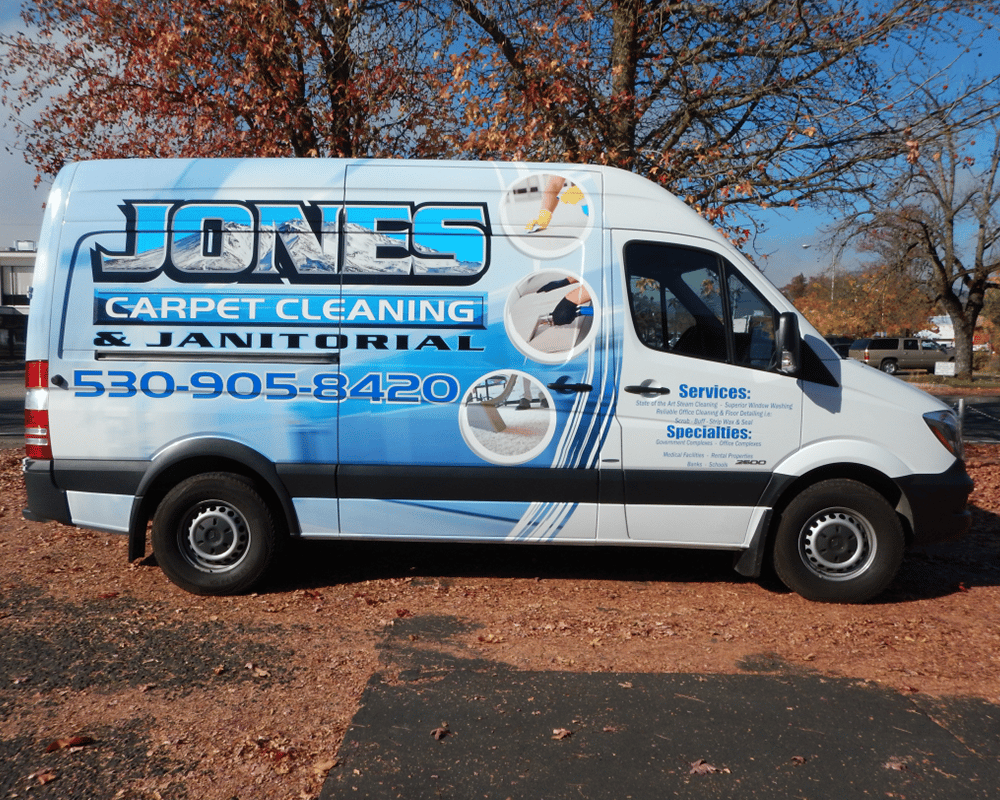 Service Van Advertising Wrap Logan Design