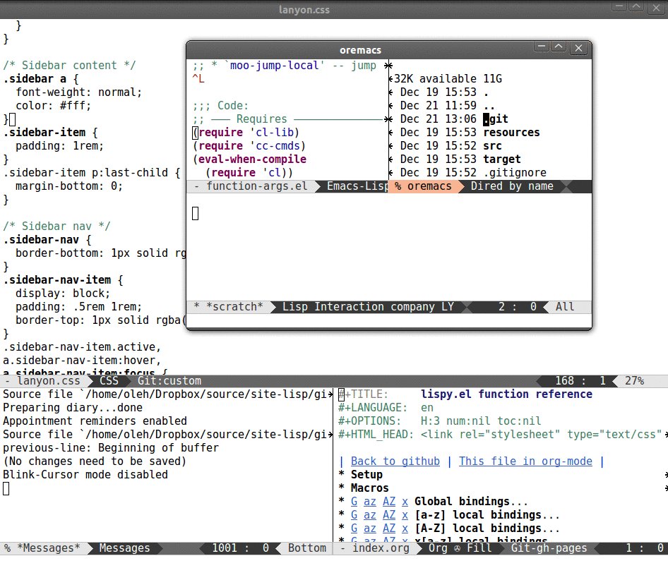 Move Between Windows in Emacs using windmoveMD · Yi Tang