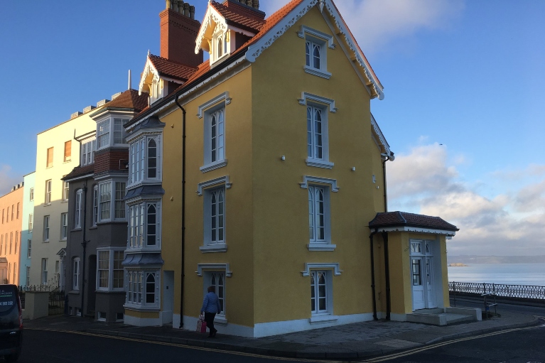 External Render Tenby Oren Construction