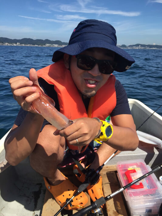 金田湾 ボート釣り 剣先イカ ORETSURI 俺釣