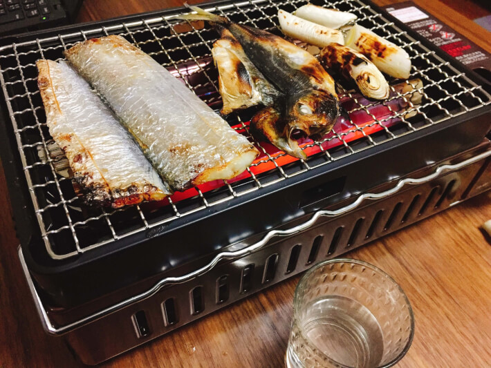 イワタニの炉ばた焼器「炙りや」が便利すぎる！自家製干物がこんがりうまい ORETSURI 俺釣