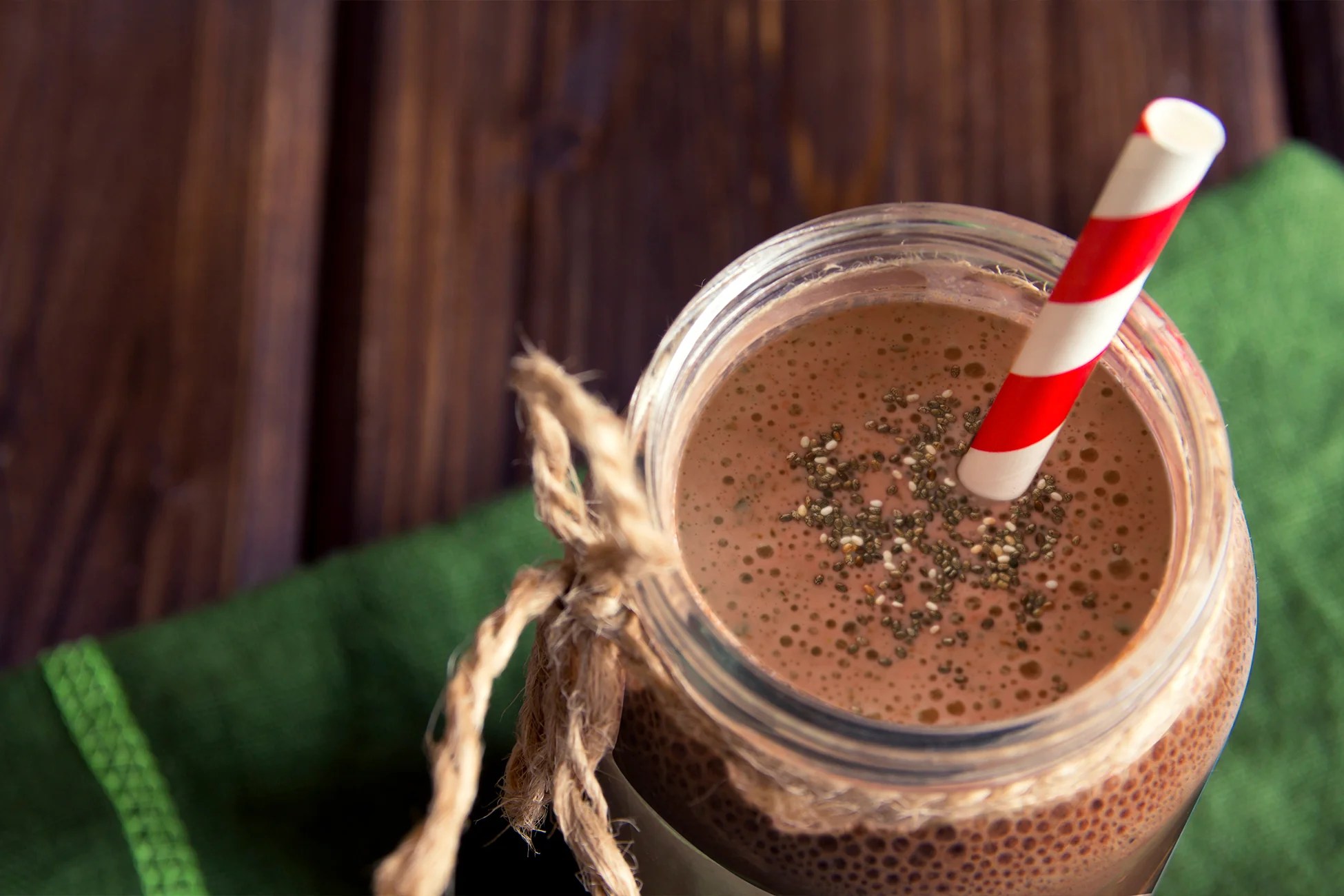 Chocolate Peppermint Protein Shake Orgain