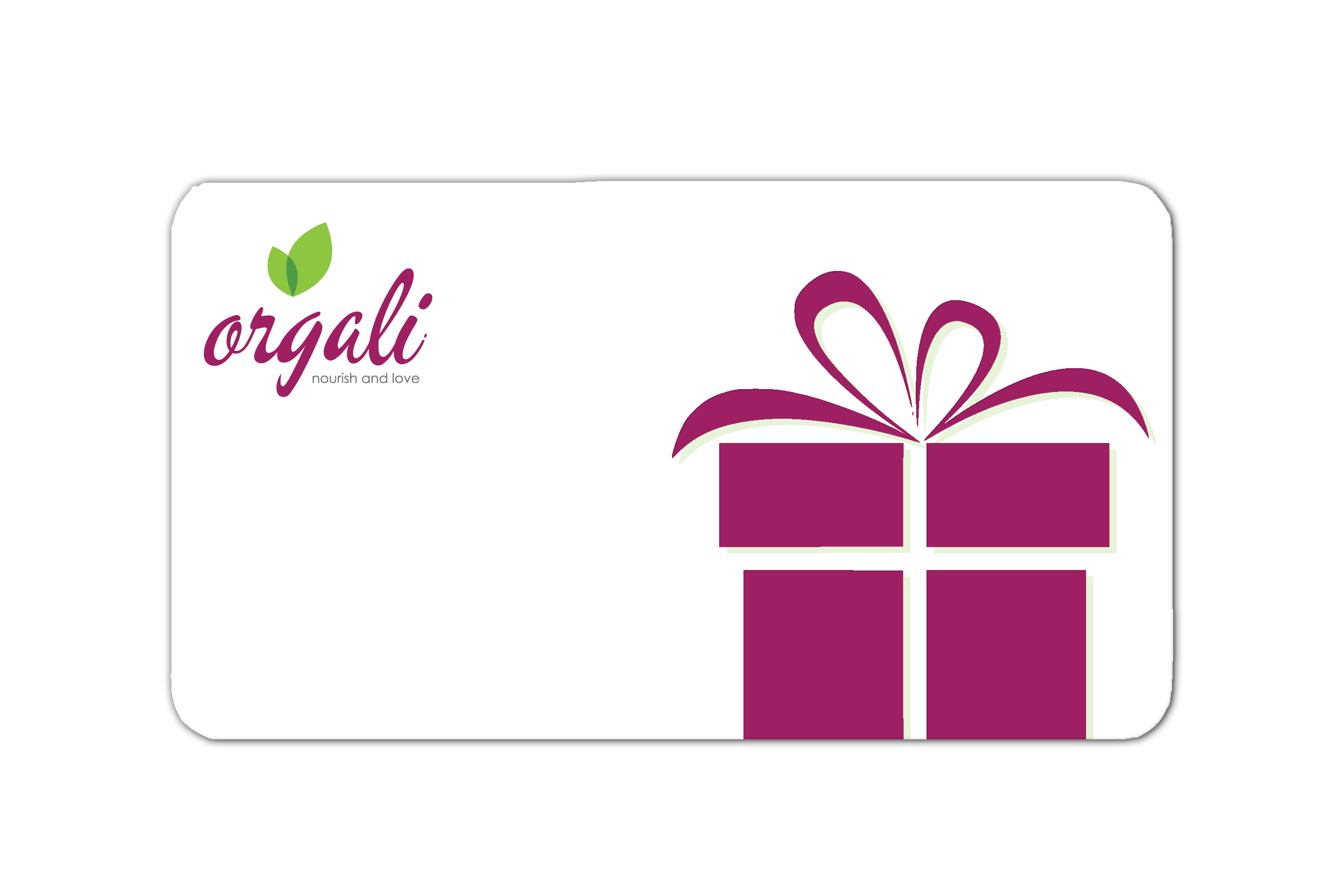 Online Gift Card Orgali