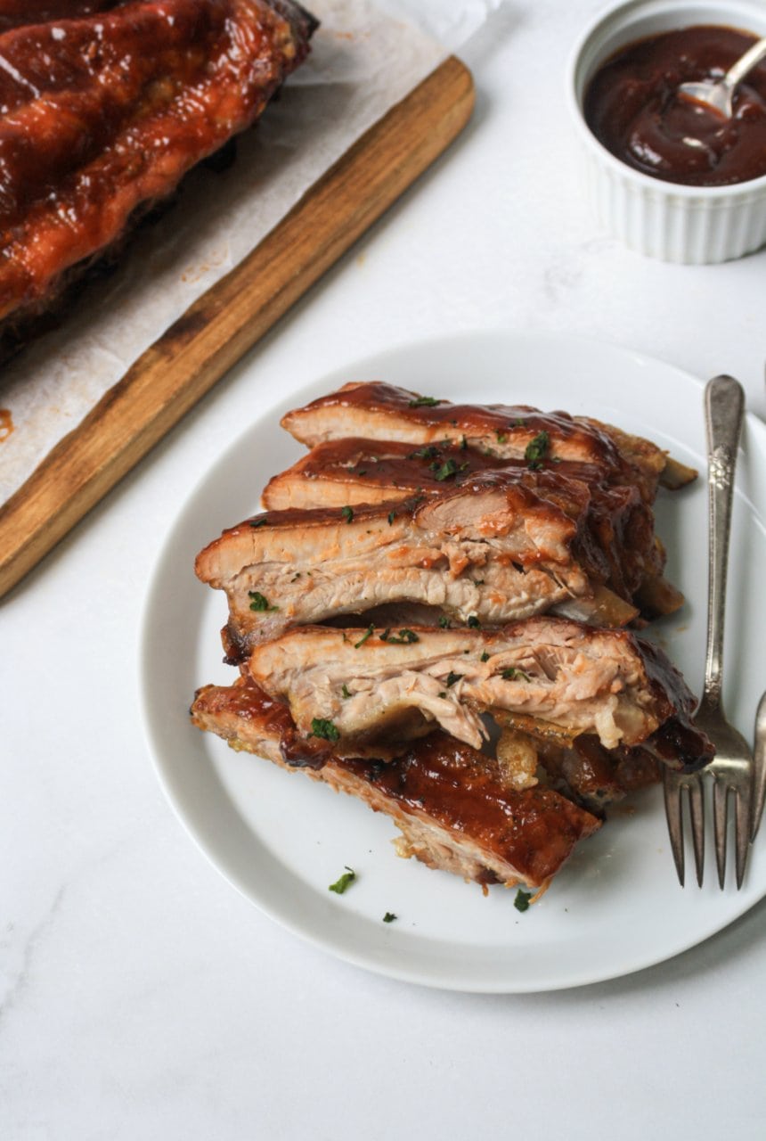 WHOLE30 BBQ RIBS Organically Addison