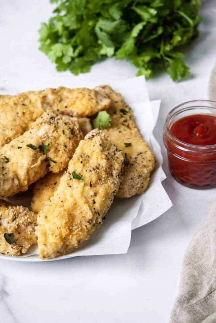 WHOLE30 CHICKEN FINGERS Organically Addison