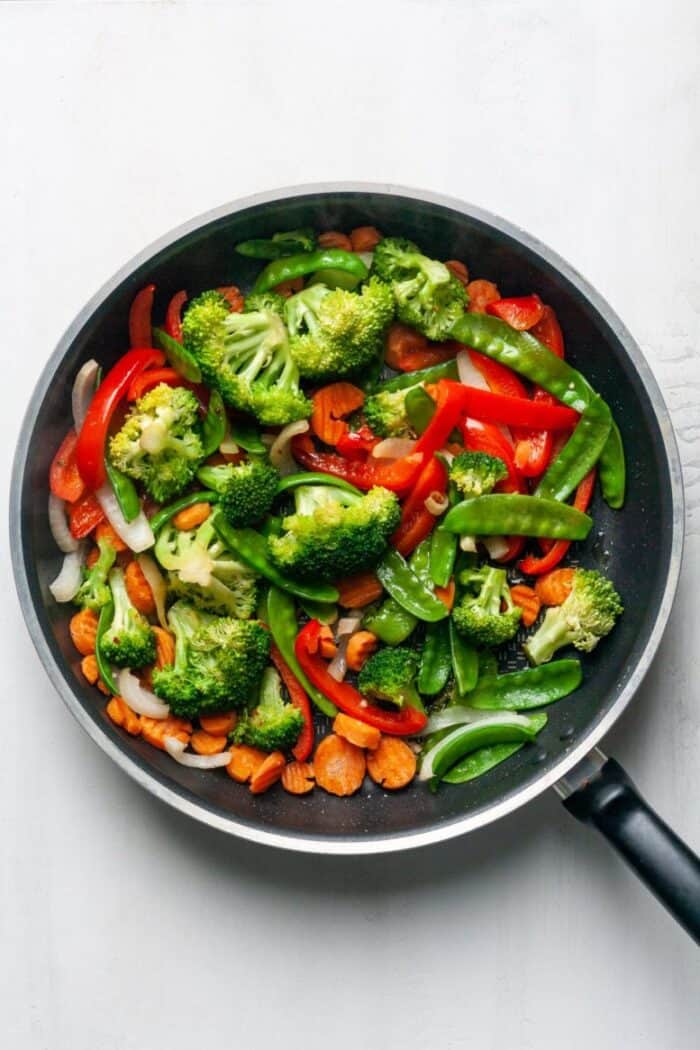 Pad Pak Thai (Stir Fried Vegetables) Organically Addison