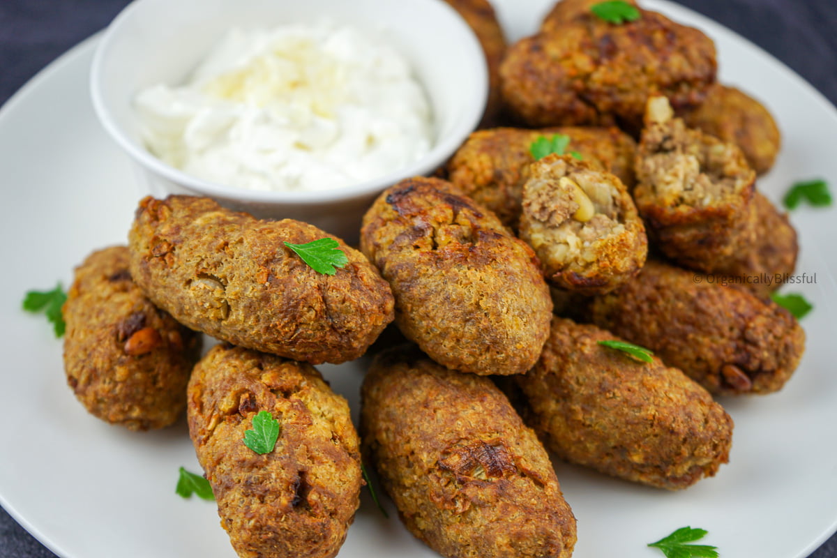 Air Fryer Kibbeh Recipe Organically Blissful