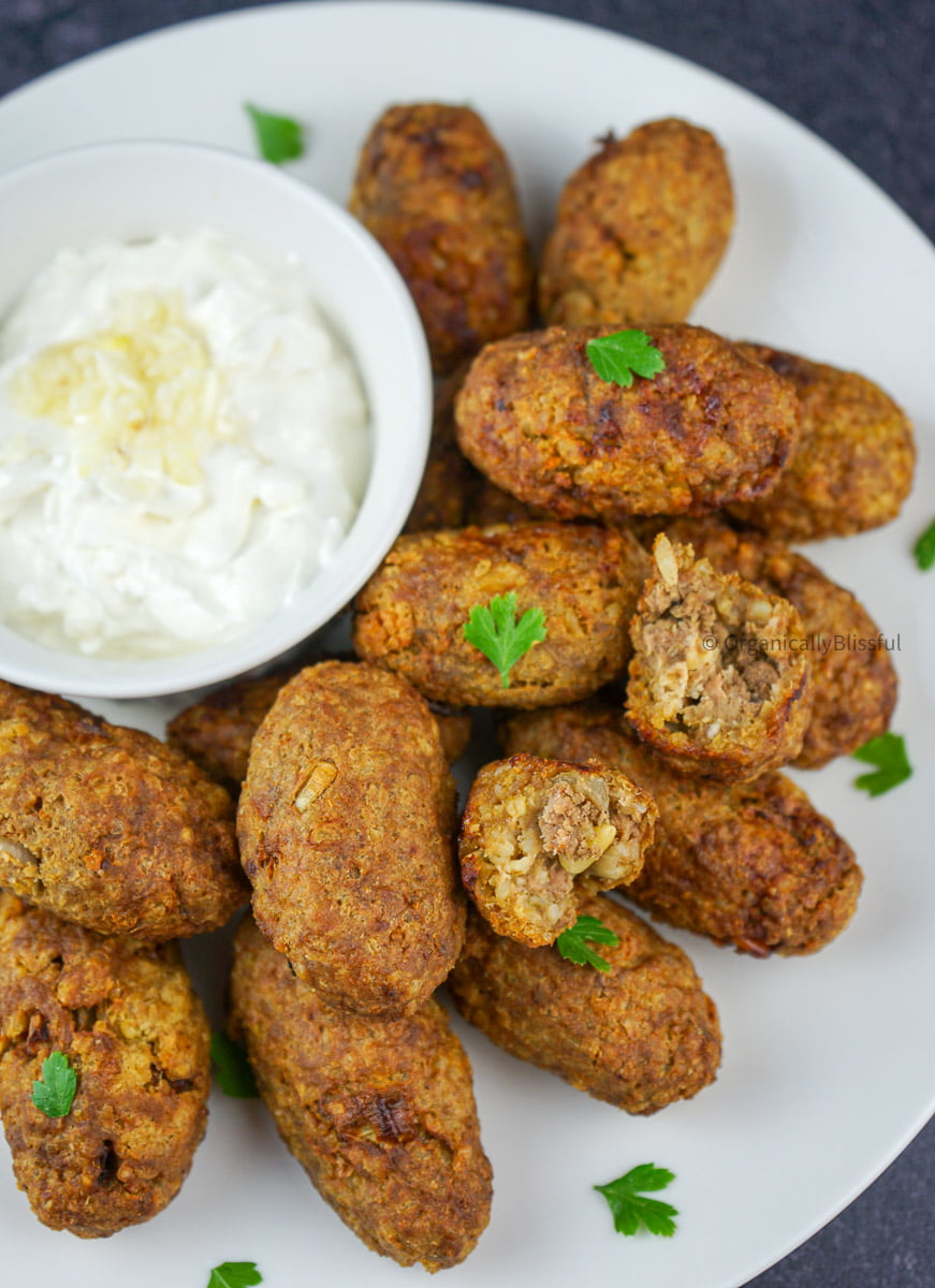 Air Fryer Kibbeh Recipe Organically Blissful