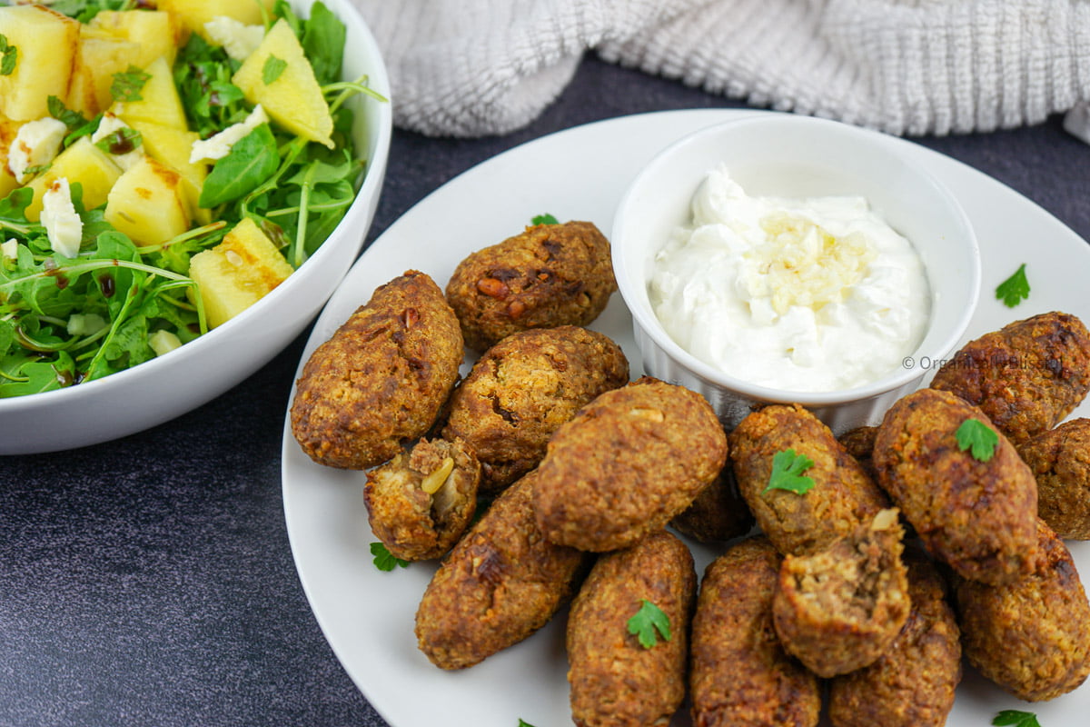 Air Fryer Kibbeh Recipe Organically Blissful