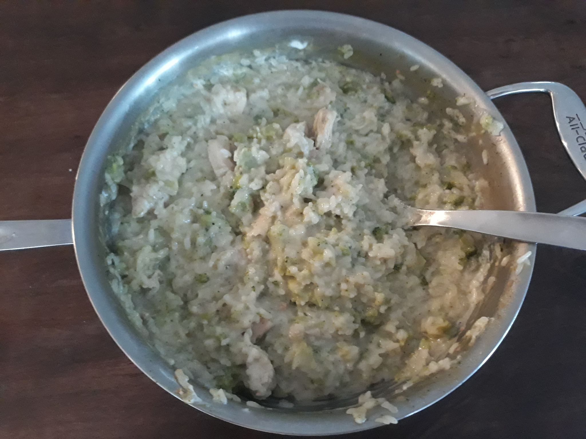 Creamy Chicken and Rice with Broccoli
