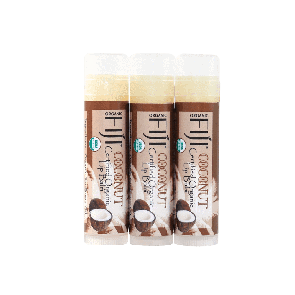 Certified Organic Coconut Oil Infused Lip Balm Organic Fiji