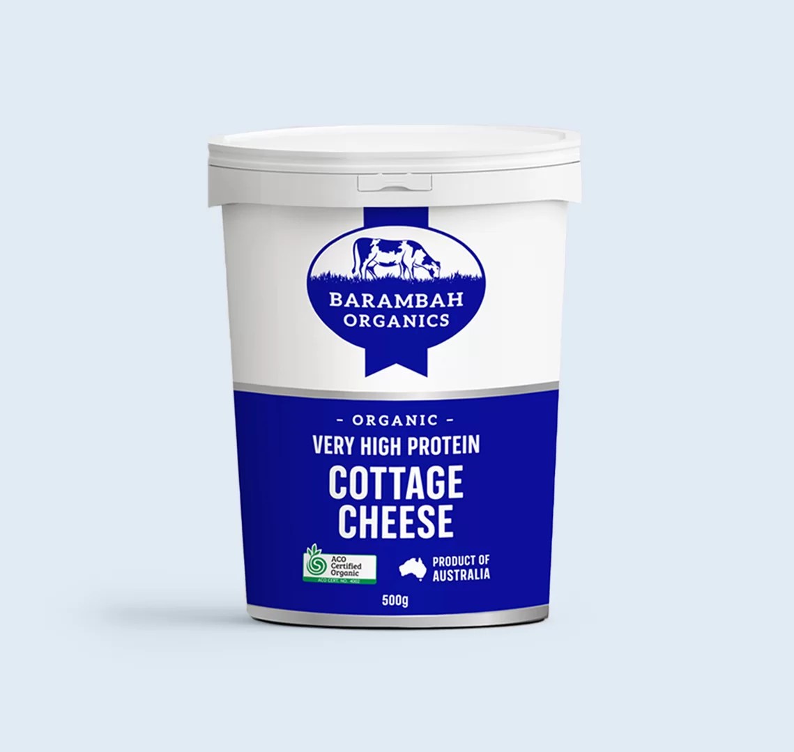 Certified Organic Cottage Cheese 500g Organic Food Share