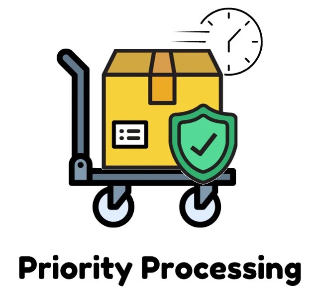 Priority order processing Organic Formula Shop