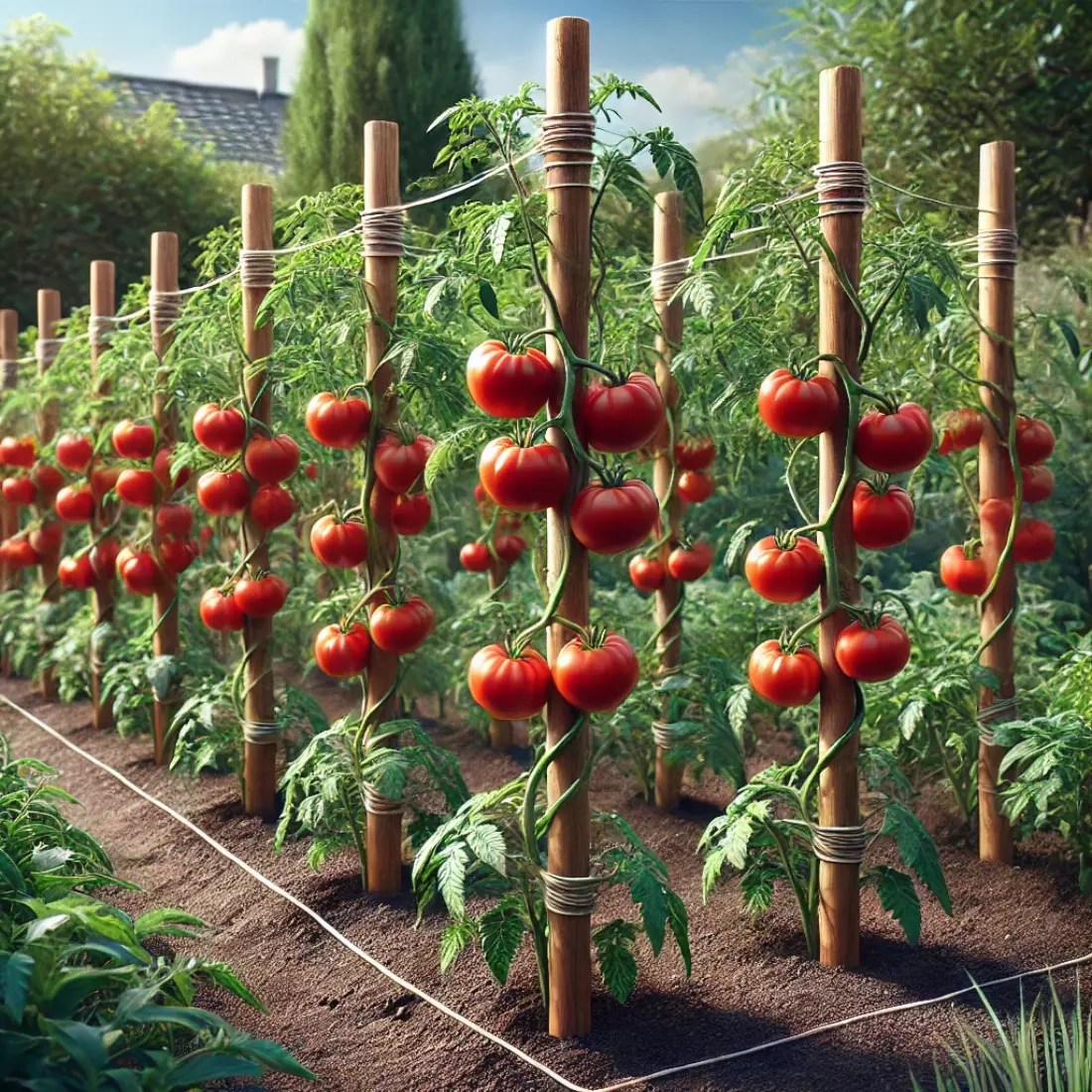 How to Build a Tomato Trellis