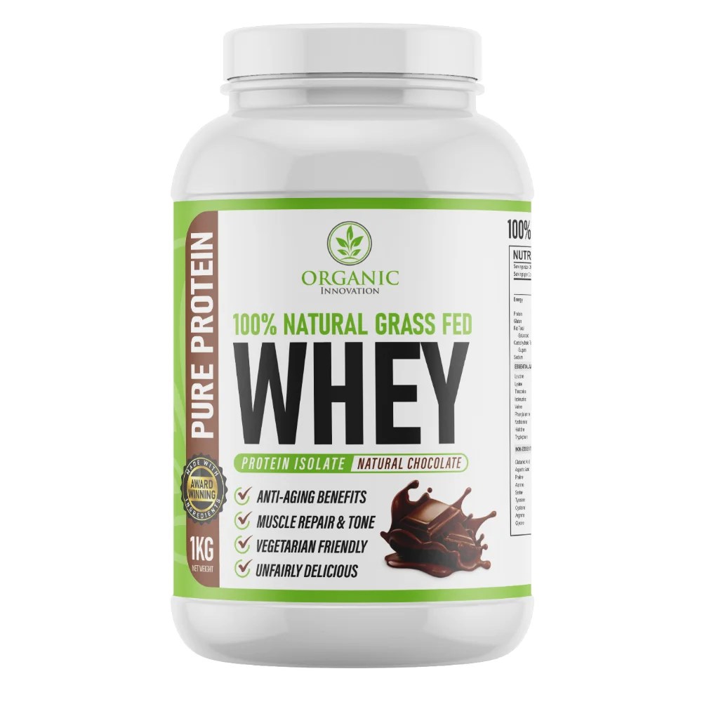 Pure Protein Grass Fed Whey Protein Isolate Australia Organic Innovation