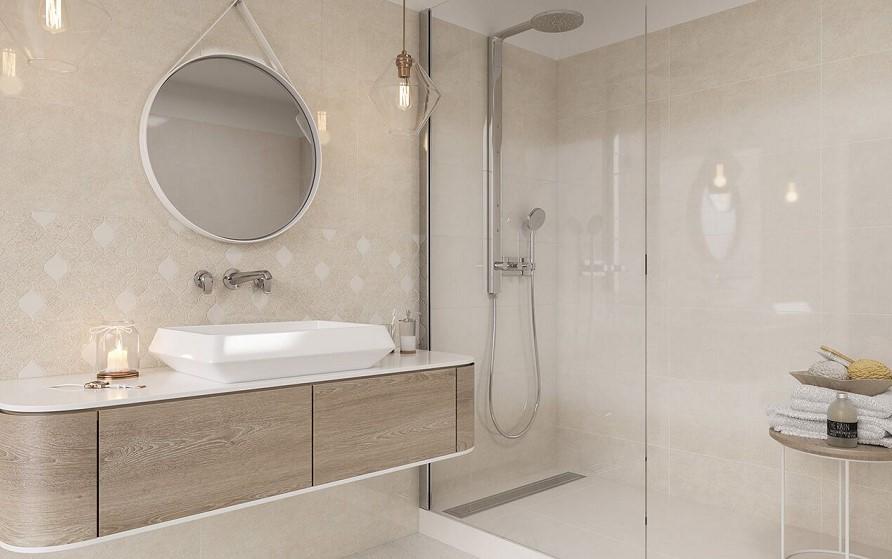 Colour Goes With Beige Bathroom Tiles Best Modern Tips