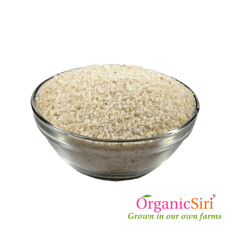 Organic Rice Rava 1kg 100 OrganicSiri® Grown Produce Organic Farm Food Online