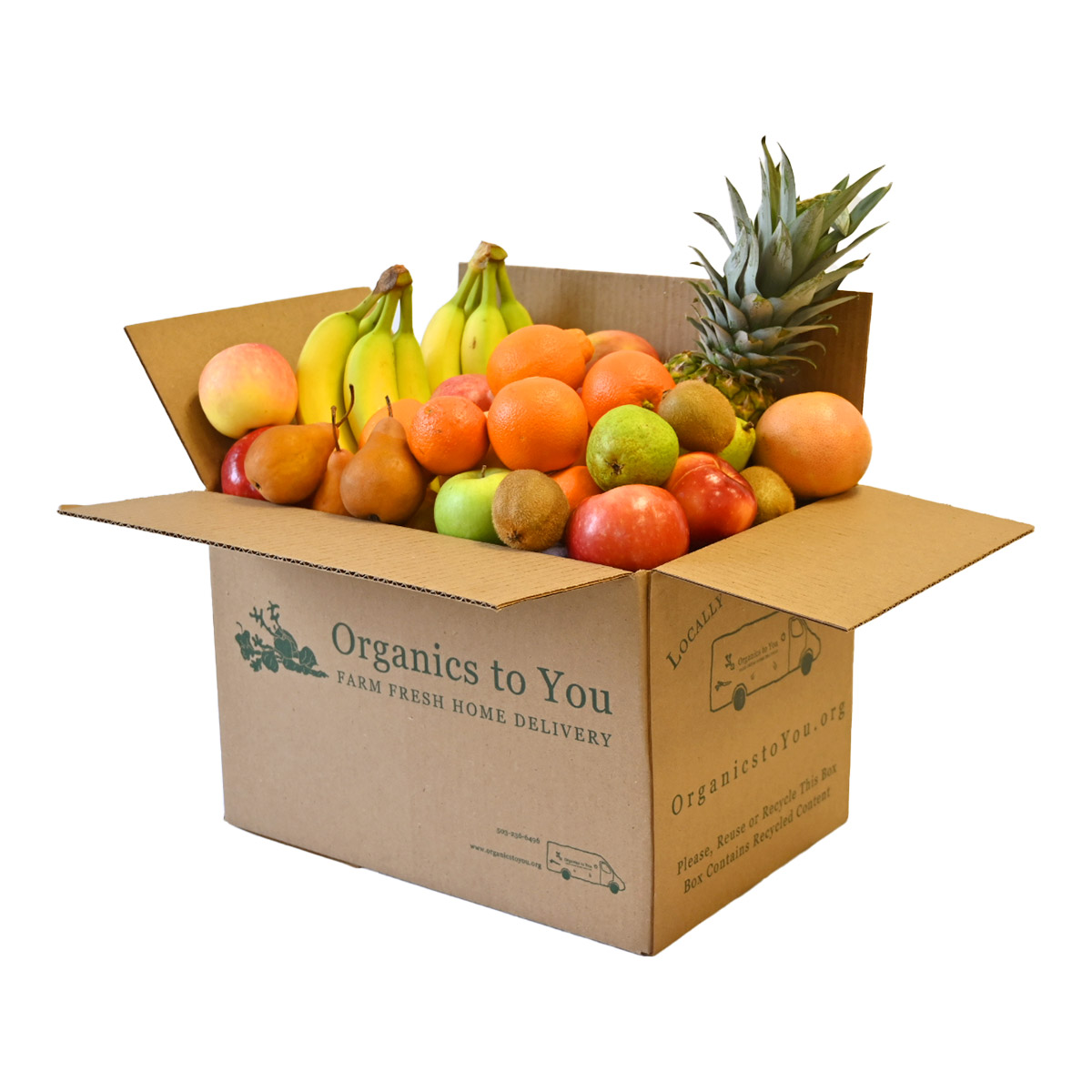 Organics to You Produce Bins